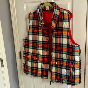 I crew signature puffer vest in package!
